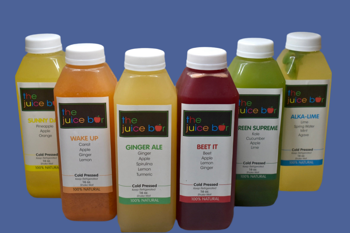 1 Day Juice Cleanse – The Juice Bar Juice Company